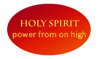 Pentecost Special Quote design, Typography for print or use as poster, card, flyer or T Shirt 