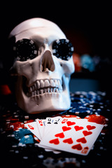 Casino Black Jack table