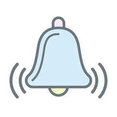 Bell icon vector design templates isolated