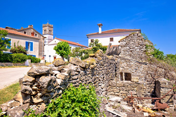 Picturesque stone village of Nova Vas view