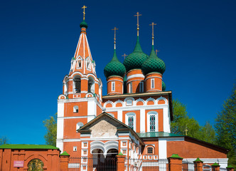 The church of Archangel Michael in Yaroslavl. Golden ring, Russia. - 344100036
