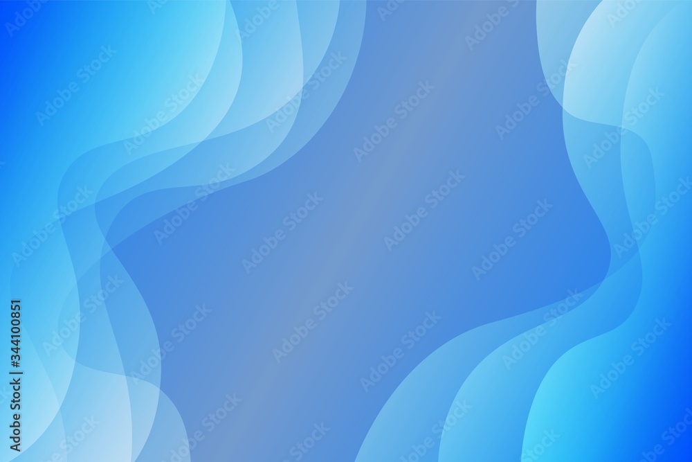 Canvas Prints modern abstract illustration with colorful abstract wave background