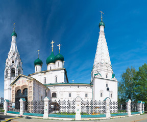 Church in Yaroslavl. Golden ring, Russia. - 344102870