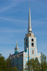 Church of the Holy apostles Peter and Paul in Yaroslavl, Russia. - 344104439