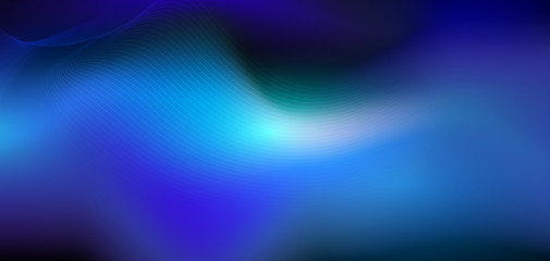 Vector set of illustration abstract wavy, wave, line and blurred gradient mesh in bright color background. Dynamic minimal wave line composition design, layout for flyer, poster, banner