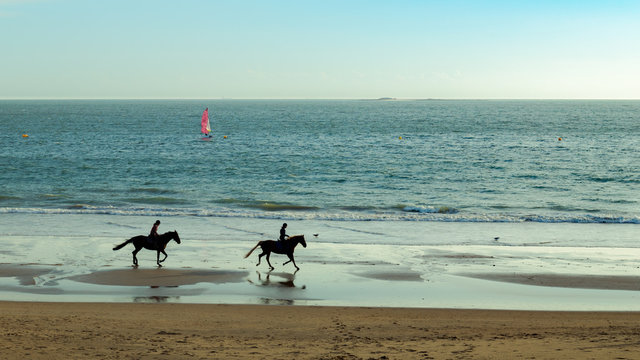 Balade &agrave; cheval La Baule France