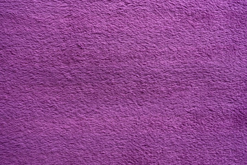 Texture purple velvet fabric close up a