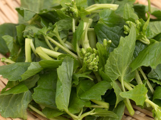 カットした花わさび