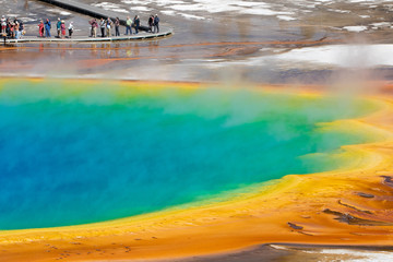 Grand Prismatic Spring Yellowstone Nationalpark