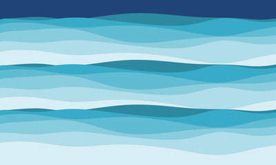 blue wave background
