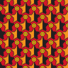 Seamless Modern African Design Pattern for fabric and textile design