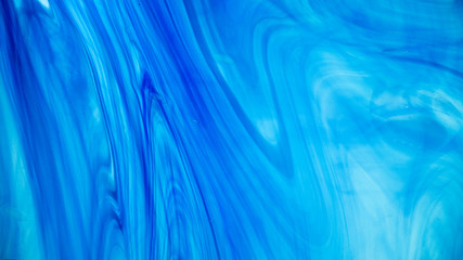 Blue Glass Swirl