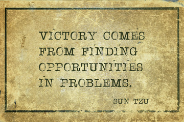 victory comes Sun Tzu