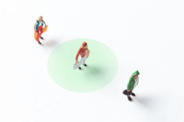 Social distancing for coronavirus