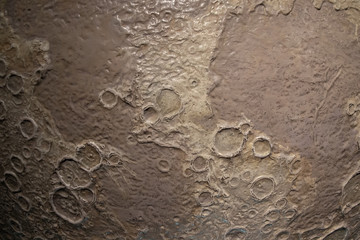 The surface of the planet
