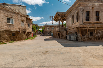 Historical Gesi Houses in Kayseri City. Gesi, Kayseri - Turkey.In the east of Cappadocia lies Kayseri, the city known as Caesarea in Roman times. As with many human settlements in Anatolia.