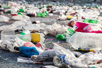 Next morning to a party. Horrible mess and chaos after crazy night at partying and drinking. Trash,...