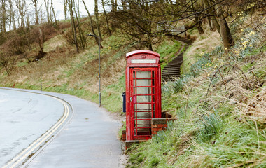 red telephone box