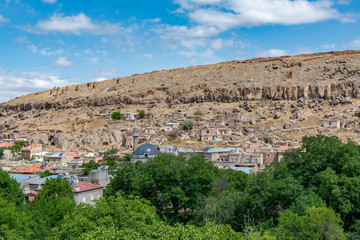 Historical Gesi Houses in Kayseri City. Gesi, Kayseri - Turkey.In the east of Cappadocia lies Kayseri, the city known as Caesarea in Roman times. As with many human settlements in Anatolia.