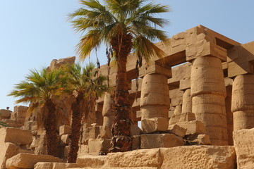 Temples of Karnak, Great Hypostyle hall, view from outside