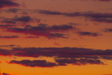 Beautiful sunset photo