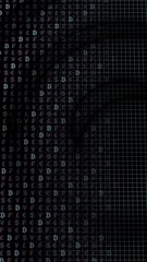 Bitcoin background. crypto currency 3D illustration. Digital currency symbol. Business concept. Mining, development, trade of crypto