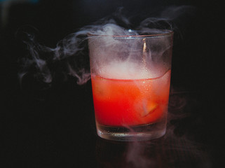 cocktail with ice