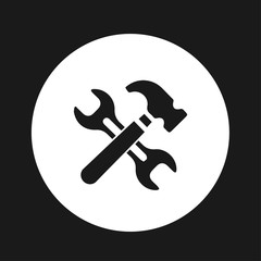 Tools icon vector