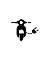 electric bike icon,vector best flat electric bike icon.