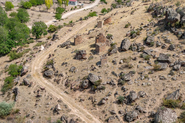 Historical Gesi Houses in Kayseri City. Gesi, Kayseri - Turkey.In the east of Cappadocia lies Kayseri, the city known as Caesarea in Roman times. As with many human settlements in Anatolia. © enderbayindir