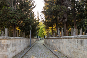 Eyup Sultan Mosque. Istanbul, Turkey
