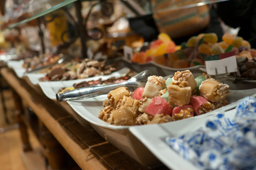 Patisserie. Brussels pastry shop.