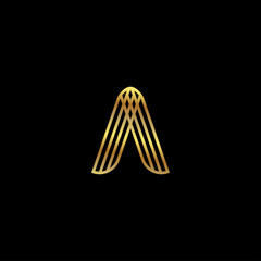 Letter A Logo Design Vector EPS10