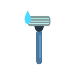 Shaving razor blade vector icon