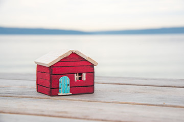 house on the beach. stay at home