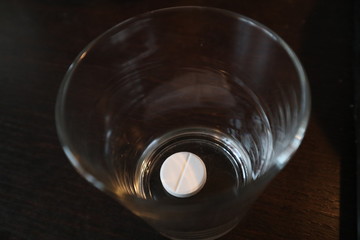 glass of water