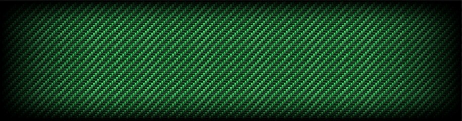 green carbon fiber texture background