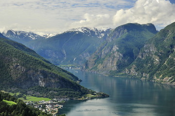 Sognefjord is the most beautiful fjord in Norway.