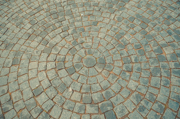 Mosaic on the square in the center of Saint Petersburg