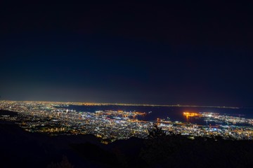 掬星台からの神戸夜景