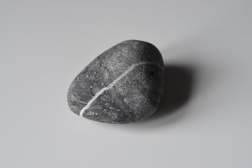 black and white stones