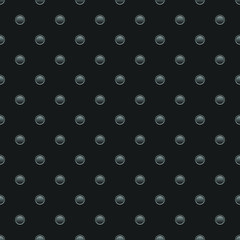 Abstract black background with circles.