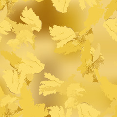 Desert camouflage of various shades of yellow, brown and beige colors