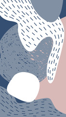 Abstract doodle background  for use in design