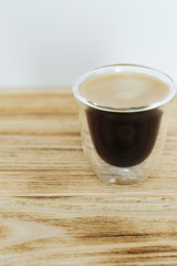 Espresso Cup, Coffee, Vertical, Closeup
