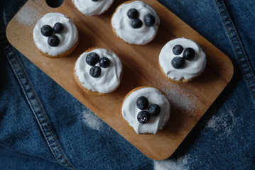 
blueberry muffins