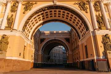 Arch of the General staff Saint Petersburg, Russia