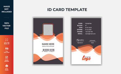 Creative ID Card Template Design