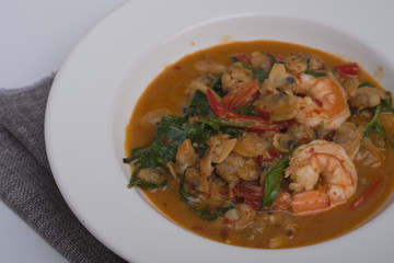 Stir Fried Clams with Roasted Chili Paste