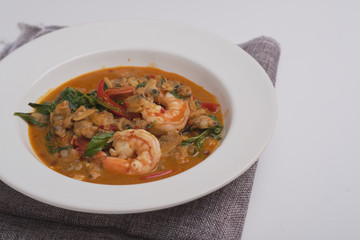 Stir Fried Clams with Roasted Chili Paste